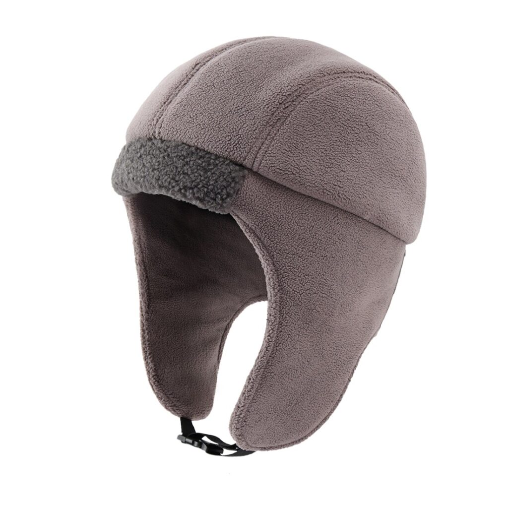 Cappello Invernale Uomo Con Paraorecchie E Maschera - Pelliccia Sintetica | Antivento Per Sci E Sport - Foto 8